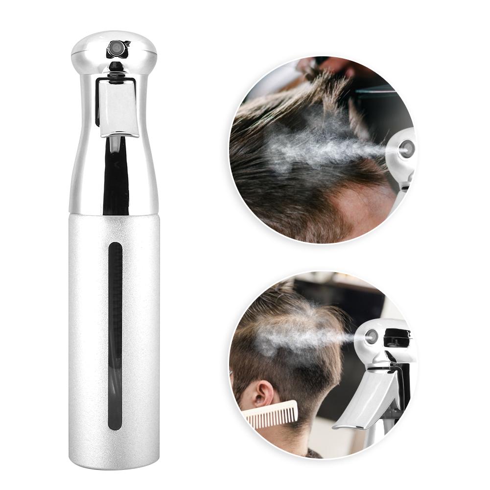 250ml Hairdressing Spray Bottle Salon Barber Hair Tools Fine Mist Sprayer Styling ToolsSilver