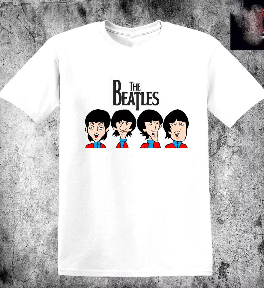 

The Beatles Vintage Rock Band Retro Tee All Size S-5XL Unisex T-Shirt XXL
