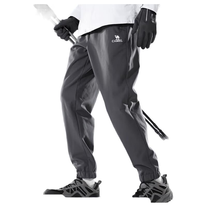 Camel Men s Thermal Fleece-Lined Softshell Joggers M