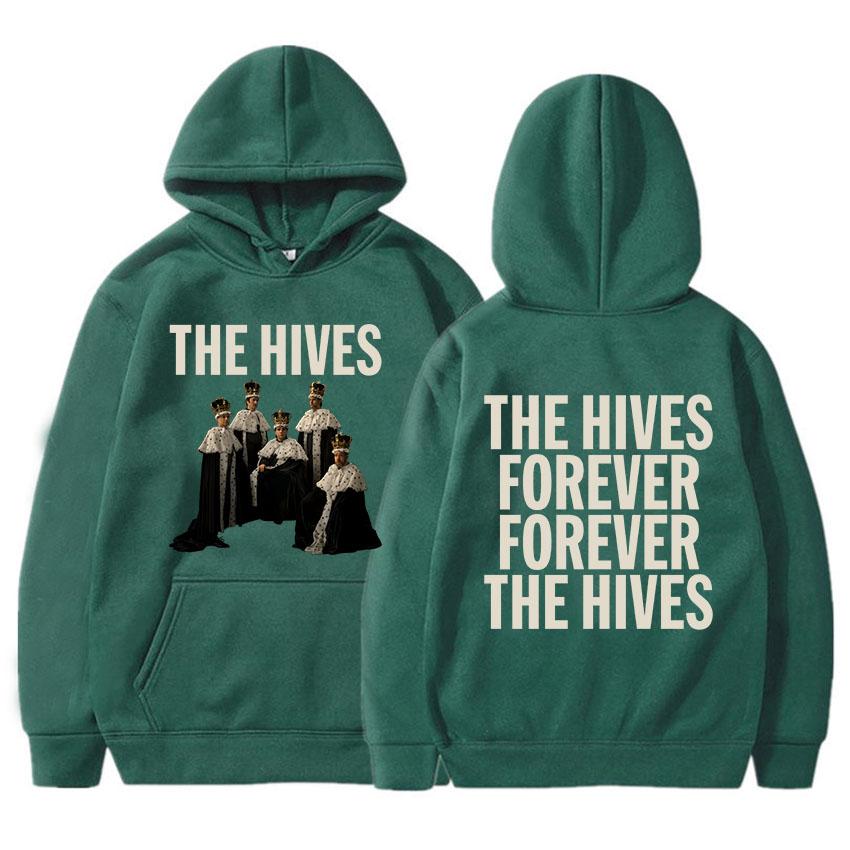 

The Hives Forever Album 2025 Hoodies Autumn Warm Men Women Sweatshirt Long Sleeve Casual Hooded Pullovers Unisex Streetwear XL