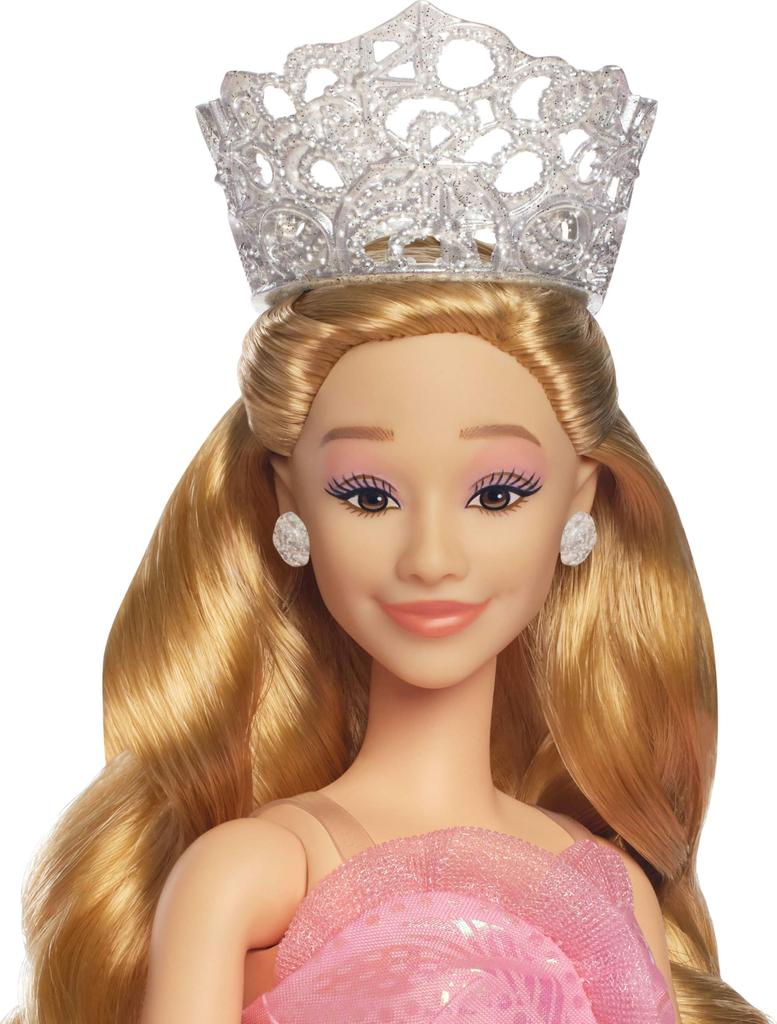 Mattel Universal Evil Deluxe Glinda Fashion Doll & Accessories Crown & Scepter Movie-Inspired Appearance Articulated