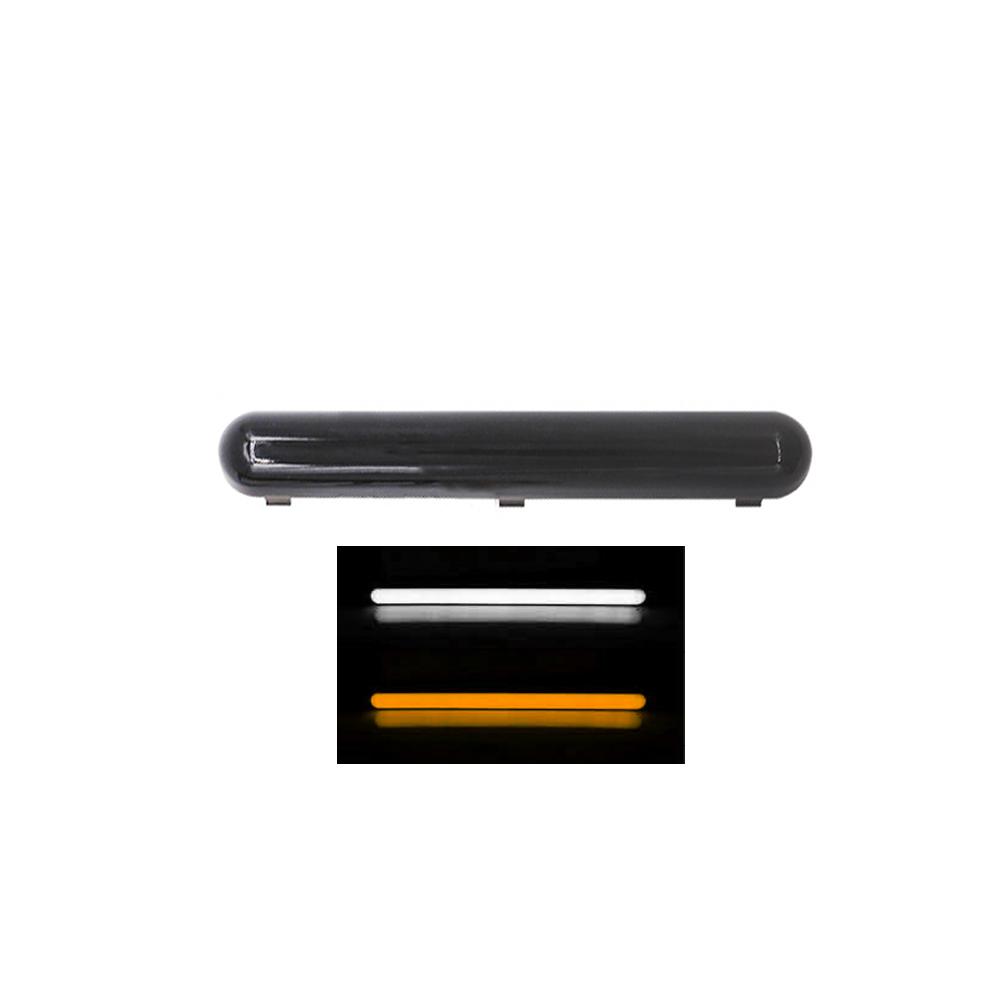 Auto LED Rücklicht 2 in 1 Bremslicht DRL Fahrlicht Lauflicht Blinker Rot Gelbes Licht Für LKW Anhänger Bus 12V-24V