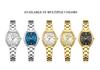 CURREN 9112 Women's Barrel Shape Waterproof Quartz Watch with Roman Numerals