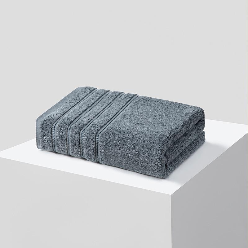 Yougang Multi-color Pure Cotton Bath Towel Square Towel Household Plain Color A Soft Absorbent Gift Three-piece Set