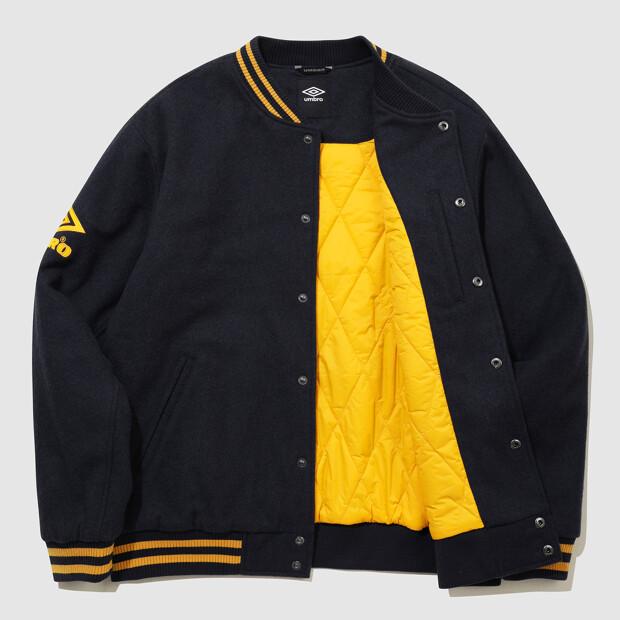 Umbro Hbl Royal College Premium Varsity Jacket Navy (Uq321Cpj98)