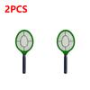 Handheld Bug Zapper Anti Mosquito Swatter Racket Multifunctional Electric Fly Swatter Battery Powered Insects Killer Racket