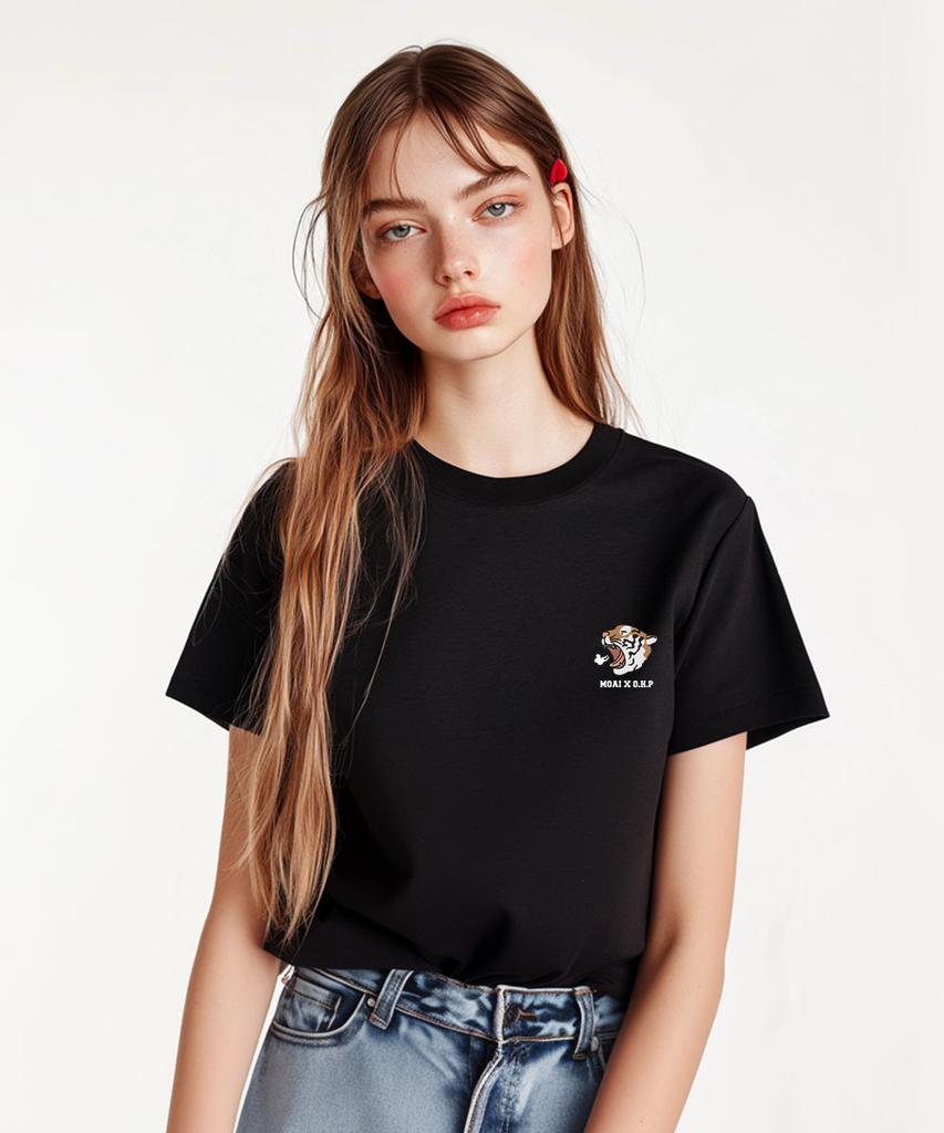 ONEHUNDREDPERCENT FOR WOMAN Ohpxmoai Tiger Women Basic Short Sleeve T-Shirt P