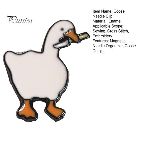 1 buc/ 2 buc Gâscă Needle Minder Needlework Essential Cusut Ac Clip Suport magnetic pentru ac pentru cusut broderie cu punct de cruce