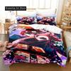 New Summer Wars Bedding Set Single Twin Full Queen King Size Bed Set Adult Kid Bedroom Duvet Cover Sets Cool Anime Bed Sheet Set