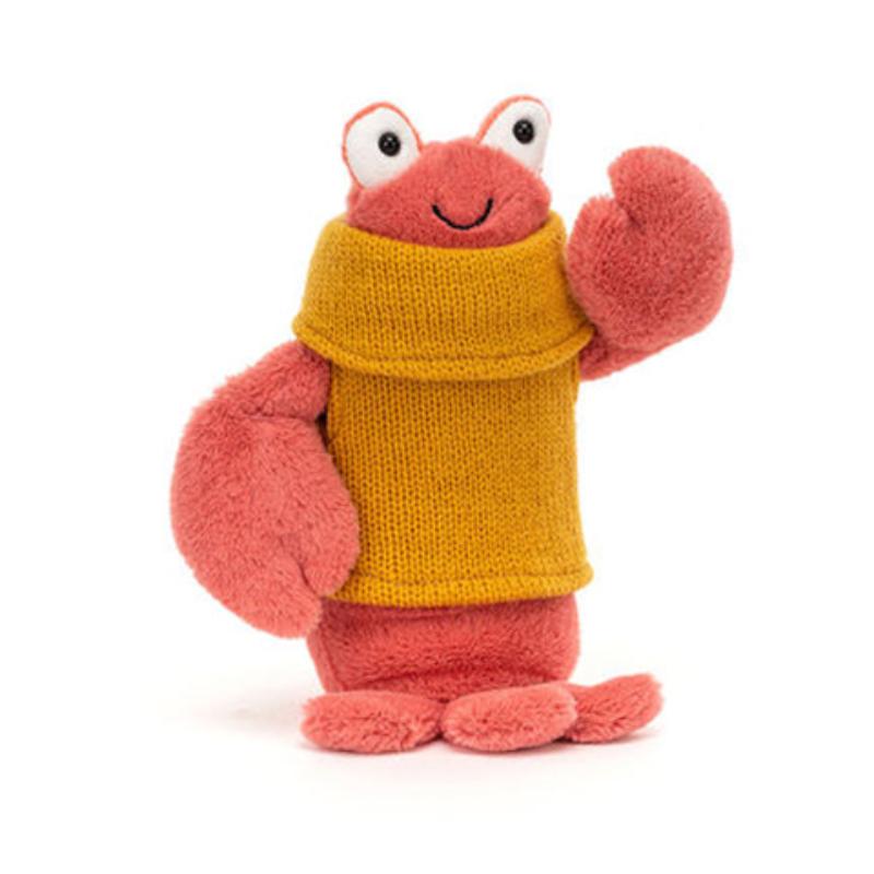 JELLYCAT Ocean Series Animal Pullover Lobster Companion Doll Plush Doll 21cm Height