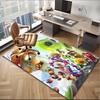Vibrant Battle Zombies Office Rug Chair Mat, Game Carpet, Suitable for Front Door, Bedroom, Living Room, Desk, Holiday Gift