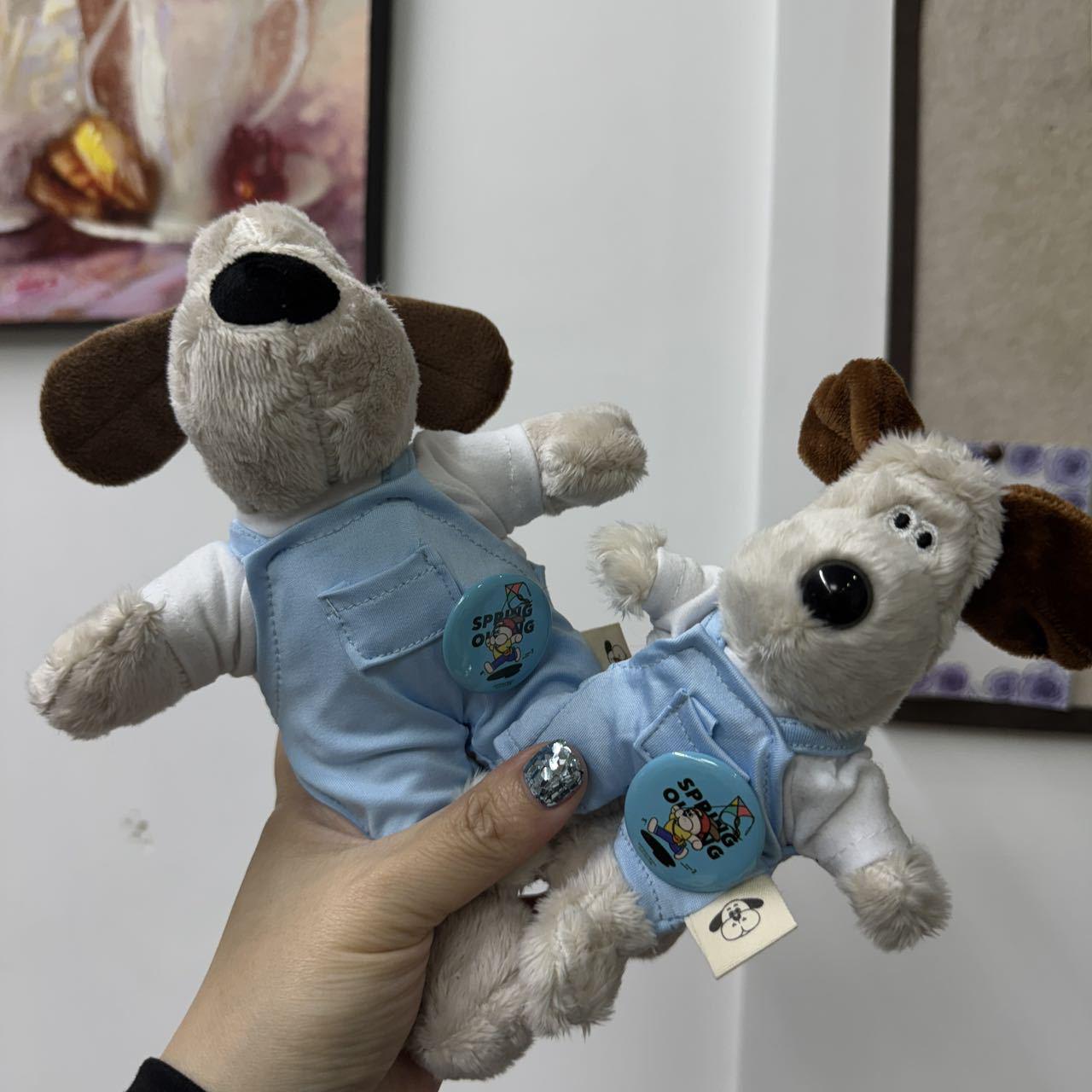 

Heart Plush Doll Overalls - Cute Cartoon Keychain 13cm with Keychain