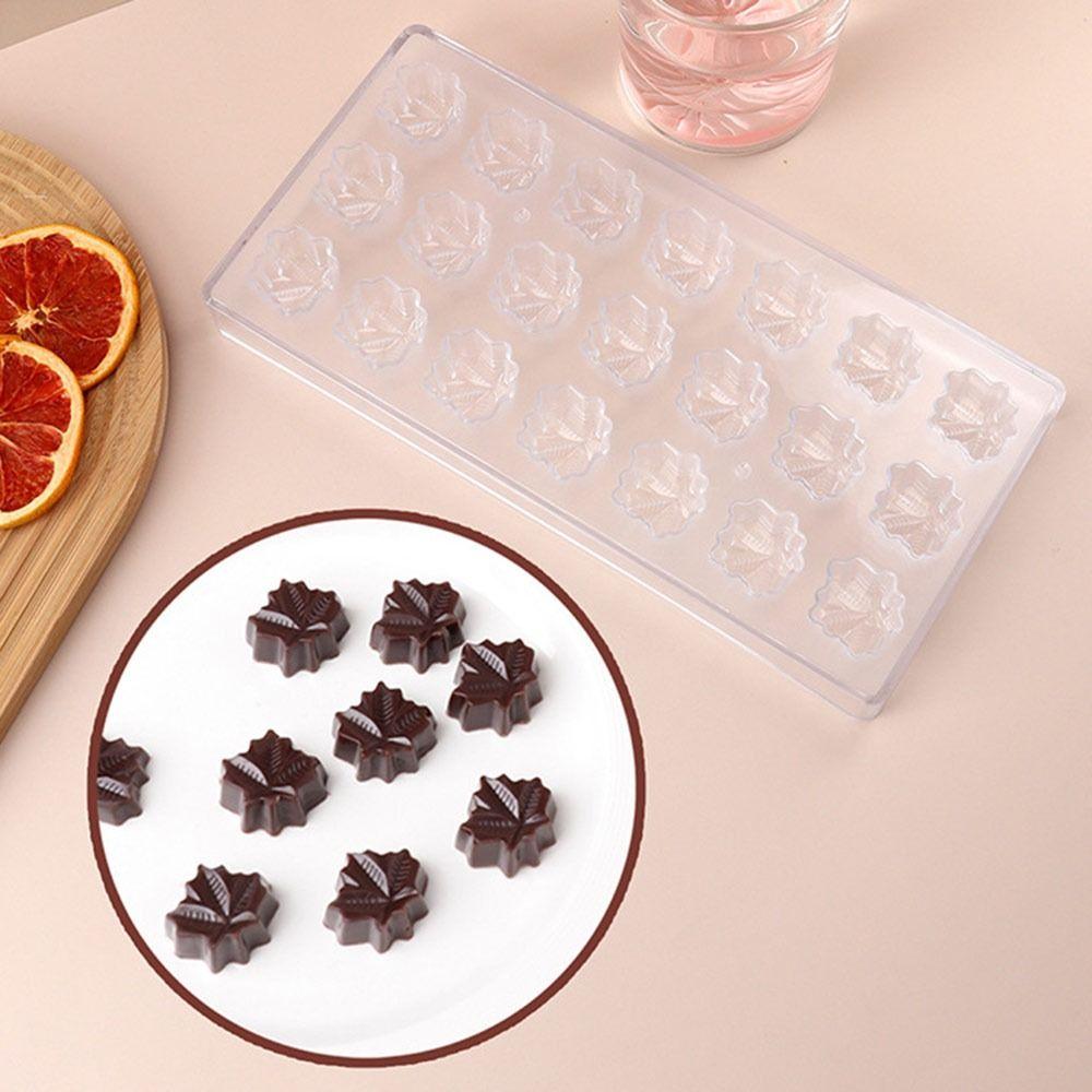 Reusable Confectionery Mould Polycarbonate Candy Mold Easy Clean Chocolate Mold Kitchen Supplis
