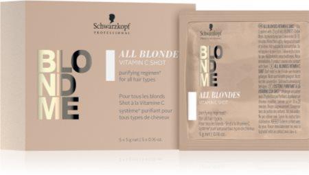 

concentré vitaminé pour cheveux blonds et méchés TU прозрачный