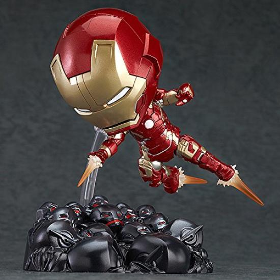 Nendoroid Avengers: Age of Ultron Iron Man Mark 43 Hero's Edition + Ultron Sentry Set, Non-scale ABS & PVC Painted Action Figure