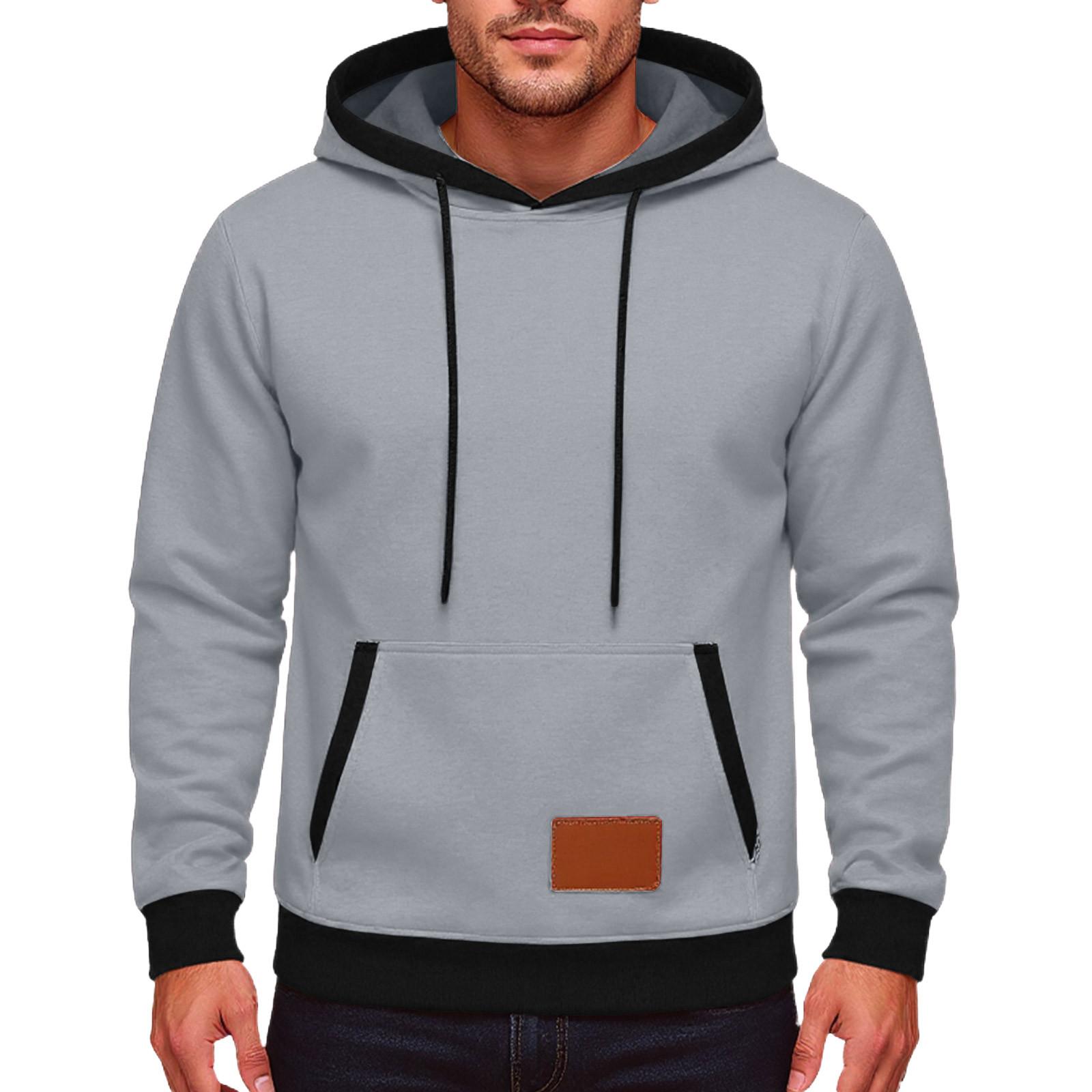 

Спортивный костюм с капюшоном, унисекс, одежда для бега, пуловер с длинными рукавами, толстовка с капюшоном XXL