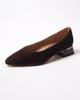 Low-heeled Shoes Suny Liana 6980 36 Brown Suede