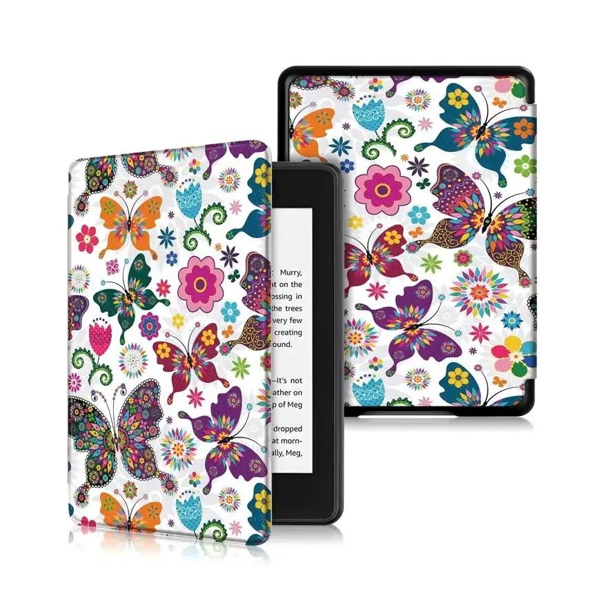 For Kindle Colorsoft Signature Edition 1st Generation Case 7 inch 2025 Leather Case Auto Sleep Cover Paperwhite 12th Gen Funda