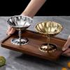 Stainless Steel Salad Cup Food Grade Ice Cream Cup Goblet Retro Dessert Bowl Fruit Yogurt Snack Bowl Household Kitchen Tools