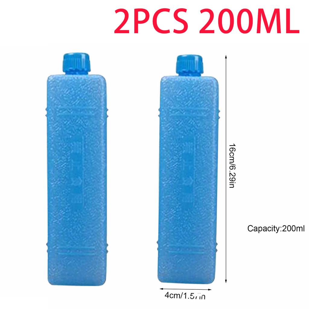 Ice Pack Reusable Gel Cold Freezer Box Cooling Water Injection Crystal Box for Lunch Boxes Picnic Travel Fresh Food Cake Storage