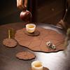 New Chinese cotton and linen lotus leaf coaster coaster home kitchen insulation mat storage mat tea mat