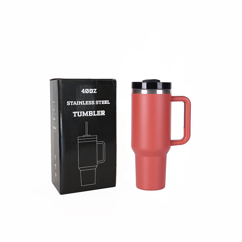 40oz Stainless Steel Tumblers H1.0 H2.0 New Design Double Wall Vacuum Travel Mugs Parties Gifts for Cold Thermal Drinkware