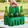 6 Pack Capacity Portable Beer Holder Cup Organizer Drink Holder Beer Bottle Carrier  Picnics
