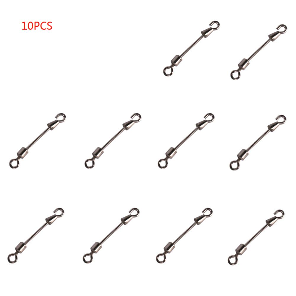 10pcs Stainless Steel Pin  Connector Chain Eight-shaped Ring Pin Connector Fishing Accessories