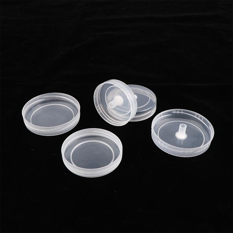 10Pcs Diameter 53/63/70Mm Tissue Culture Bottle Cap Resistant Fungus Bottle Airtight Cap Breathable Special Cap Culture Caps