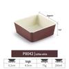 Imitation Porcelain Melamine Dipping and Snack Dish for Restaurants
