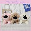Puppy Adorable Cute Keychain Cartoon Kids Backpack Decoration Plush Keyring Doll