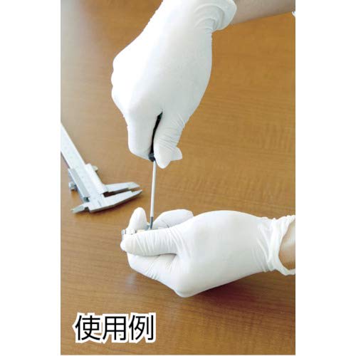 TRUSCO Disposable Nitrile Gloves M Pink Powderless 0.06 100 Pieces TG Air TGNN06PM TG M 0.06