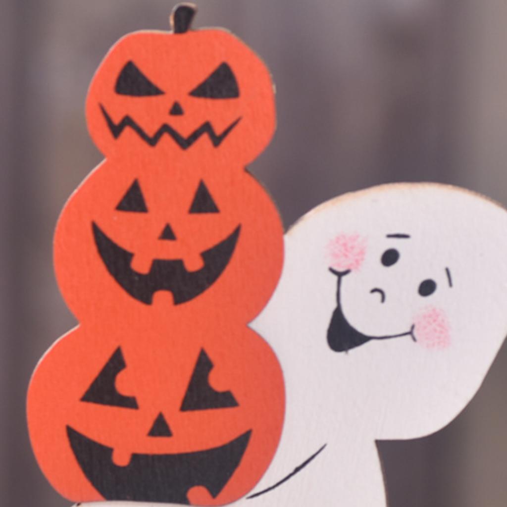 Eco Friendly Halloween Wooden Decoration For Indoor Outdoor Holiday Home Party DIY Craft