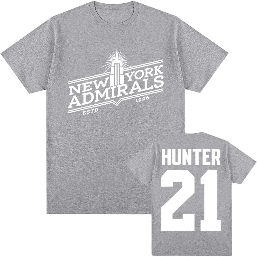 

2026 New Heated Rivalry Unisex Cotton Shirt Scott Hunter 21 New York Admirals Graphics Unisexs Womens Short Sleeve Tshirt 4XL