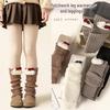 Kids' Winter Bow Cat Leg Warmers - Korean Style Over-the-Knee Socks for Girls