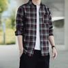Herbst Neues Verdicktes Karomusterhemd Herren Freizeit Langarmhemd Koreanischer Stil Lockere Jacke