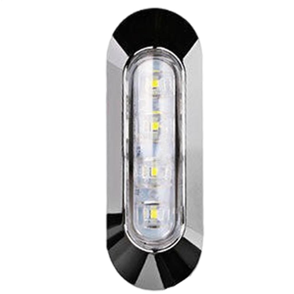 Car Side Indicator Lights, Truck Side Lights - 4 LED Trailer Lights, 12/24v Turn