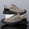 Spring and Summer New Outdoor Sports and Leisure Shoes Thick-soled Hollowed-out Breathable Outdoor Tooling Shoes Men's Trendy Shoes Hiking