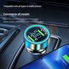 120W Dual Port Car Charger with Digital Display and Super Fast Charging