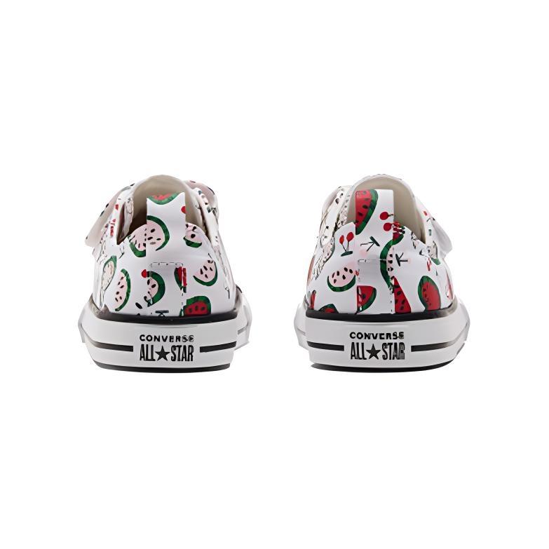 (TD) Converse Chuck Taylor All Star 2V 'White Red Green' Baby A02605C