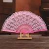 Ladies Folding Lace Hand Fan Wholesale Personalized Fans Of Old Wedding Decor For Home Decoration Ornament Dance Accessories