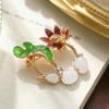 Mode im chinesischen Stil Lucky Lotus Broschen für Frauen Kleidung Mantel Schmuck Accessoires Geschenke