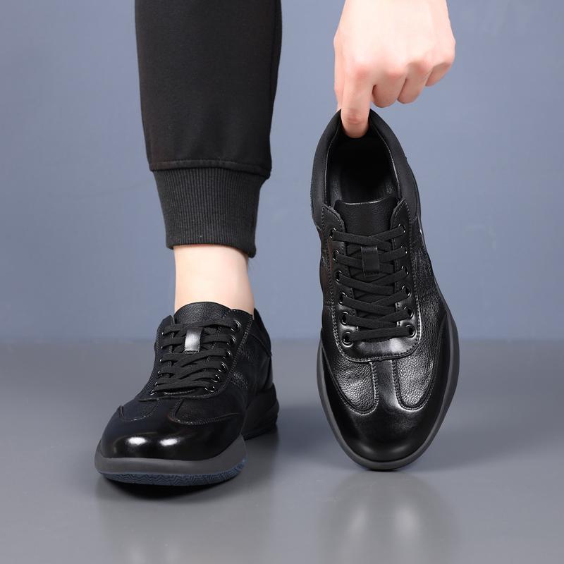 Mode Offizielle Website Heißverkaufende Herren Echtleder Schuhe Schlichte Neue Herren Oxford Schuhe Outdoor Sport Freizeitschuhe Vielseitig