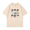 Dearyou To Grandmas Love Letter Movie Printed Peripheral ShortSleeved TShirt Unisexs Cotton Loose Top National Fashion