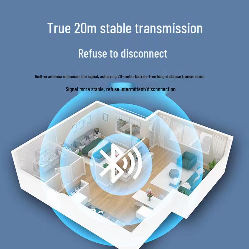 DIPUER USB Bluetooth 5.3 Adapter