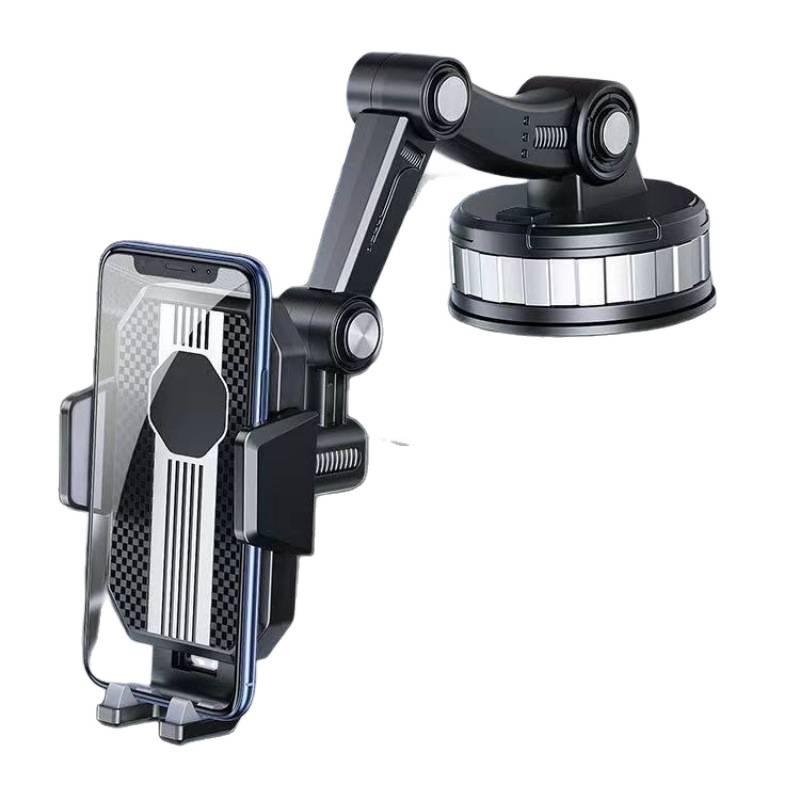 Καθολική Βάση Κινητού Αυτοκινήτου - Ταμπλό & Παρμπρίζ, Περιστρεφόμενη Βεντούζα, Αντικραδασμικός Σχεδιασμός