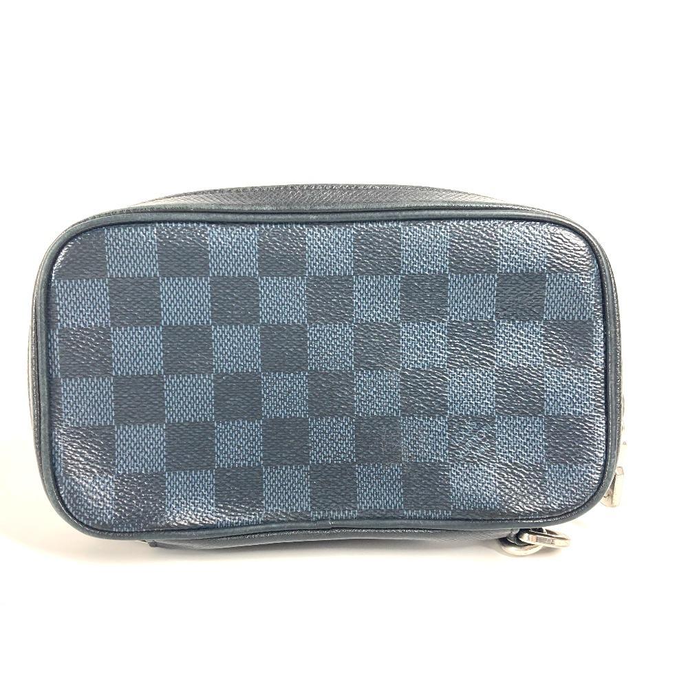 Louis Vuitton N63504 Damier Cobalt Portefeuille Zippy Soft Bag Pouch Clutch