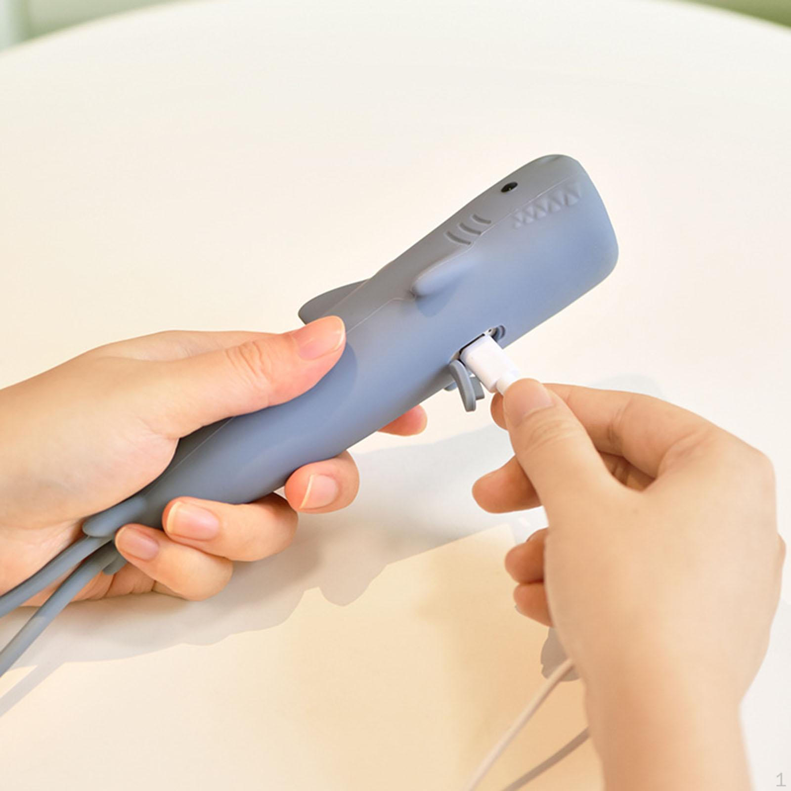 

Милый светодиодный фонарик в форме животного, легкий, водонепроницаемый, эргономичный, портативный карманный фонарь Shark