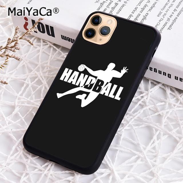 Real Girls Play Handball Quotes Phone Case For iPhone 17 Air 16 Pro Max 15 14 Plus 12 13 Shell Cover Coque