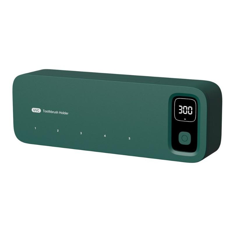 Toothbrush Sterilizer, UV Disinfection Box, Sterilization, Automatic Drying, Electric Bathroom Rack, Wall Hanging, No Punching